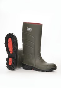 Resim Polly Boot Galaxy Vega K.haki Çizme S4 Pollyboot( Çelik Burun ) 