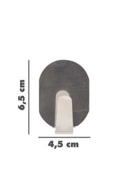 Resim Genel Markalar Paslanmaz Çelik Gövde Inox Banyo Mutfak Duvar Askısı 