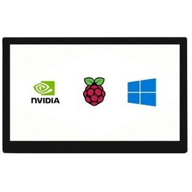 Resim WaveShare 10.1" 1280×720 QLED Kapasitif Dokunmatik HDMI Ekran 