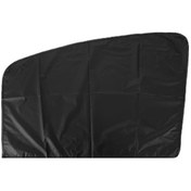 Resim Youtek Yaz Güneşliği İçin Tam Karanlık Manyetik Araç Perdesi - Sürücü Ve Yolcu Koltuğu İçin Siyah Model 