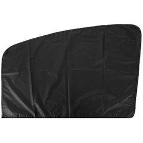 Resim Youtek Yaz Güneşliği İçin Tam Karanlık Manyetik Araç Perdesi - Sürücü Ve Yolcu Koltuğu İçin Siyah Model 