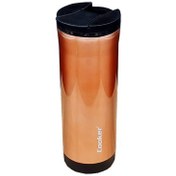 Resim Cooker Termos Çelik 400 Ml Bardak Termos Yeşil 