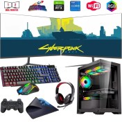 Resim Rogame I5 12400F 16GB Ddr4 1tb M2 6gb RTX3050 Çift 24" Mon. Oyun Bilgisayarı (Gaming Set) 