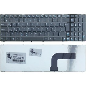 Resim Asus Uyumlu N61J, N71J, N71V, U50F Notebook Klavye (Siyah) V.1 