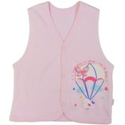 Resim Penye Bebek Yeleği T1241 Pembe 