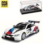 Resim CCA COOL CHIC AUTO 1:44 Ölçekli BMW M4 DTM Döküm Model Araba - Beyaz & Mavi Yarış Oyuncak, Gerçekçi Tasarım, Çinko Alaşım, Erkekler ve Koleksiyoncular için Mükemmel Hediye, Sergi Oyuncak Araç | Gerçekçi Yarış Tasarımı | Markalı Koleksiyonluk 