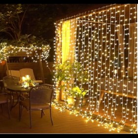 Resim Store 3*2 Perde Led Sarı Işık 