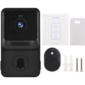 Resim Ximistore9 Kablosuz Wifi Kameralı Kapı Zili, 120 Geniş Açı, Gece Görüşü, Bulut Depolama 