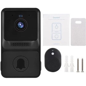 Resim Ximistore9 Kablosuz Wifi Kameralı Kapı Zili, 120 Geniş Açı, Gece Görüşü, Bulut Depolama 