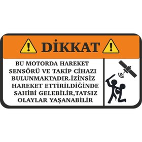 Resim SIRADIŞI REKLAM Motoruma Dokunma Takip Cihazi Var 2'li Set 
