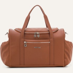 Resim Serena Taba E. Deri Nikel Bebek Çantası 