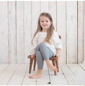 Resim Organicera Organik Bebek Pantolon,Gri 