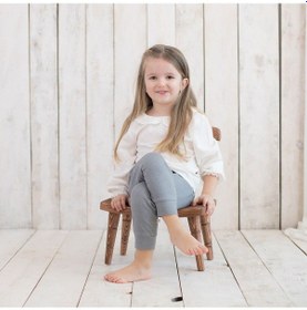 Resim Organicera Organik Bebek Pantolon,Gri 