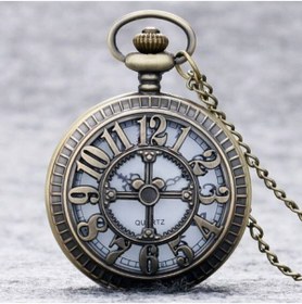 Resim Genel Markalar Kabartmalı Köstekli Cep Saati 