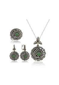 Resim Gümüş Otantik Bayan Set St2610039 Gümüş 