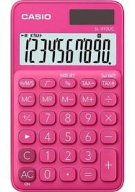 Resim Casio SL-310UC-RD Cep Tipi 10 Hane Hesap Makinesi 