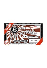 Resim Viktoria Toz Kumaş Boyası 19 Kahve 