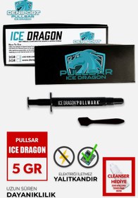 Resim Pullsar Ice Dragon 15.7 W/mk 5 gr Yüksek Performans Ve Iletken Termal Macun! 