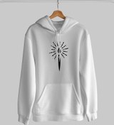 Resim Sanatın ışığı Oversize Unisex Kapüşonlu Sweatshirt 
