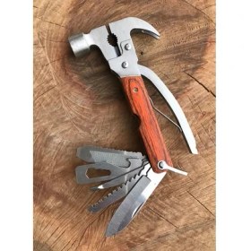 Resim Özs Çok Amaçlı Çekiç Pense Testere Seti Çakı Seti Avcı Kampçı Seti 