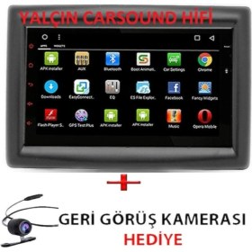 Resim 7 Inç Android Multimedya Double Din Teyp, Renault Megane 2 Uyumlu 