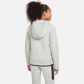 Resim Nike Sportswear Smooth Tech Fleece Full-Zip Hooded Çocuk Ceket 