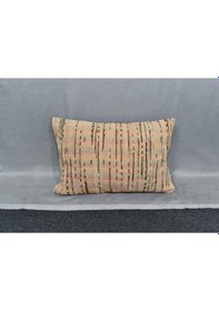 Resim Zehra Abla Halı Yeni El Dokuma Dekoratif Kilim Kırlent Yastık Kılıfı 6675 Çok Renkli 