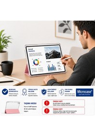 Resim Lenovo Tab Tb311fu 2025 10.1" İle Uyumlu 3 Kademeli Sleeve Standlı Kılıf Al5577 