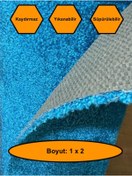 Resim MRT PLASTİK TURKUAZ KALIN YOLLUK, KAYDIRMAZ TABANLI DAYANIKLI YOLLUK, 1x2 metre 