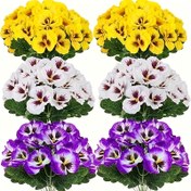 Resim 3 Paket Yapay Diziler - Dış Mekan Asılı Diz Çantaları, İç Mekan / Dış Mekan Yapay Asılı Çantalar, Veranda, Bahçe, Bahçe, Patio, Pencere Kutuları, Ev Temizliği, Oturma Odası, Ofis, Otel, Ev Dekorasyonu, Yapay Çiçekler, Babalar Günü, Mezuniyet, Diwali, Haziran Festivali, Ev Temizliği Asılı Süsler, Tüm Mevsimler İçin Dekorasyon - Çiçek Saksısı Olmadan 