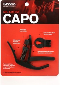 Resim Planet Waves Pwcp10 Kapo Akustik Milimetrik Ayarlı Aluminyum Siya 