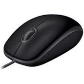 Resim Logitech 910-005508 B110 Siyah Silent (Sessiz) Kablolu Optik USB Mouse 