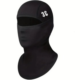 Resim Flex KARS 36 Şehir Plakası Reflektörlü Siyah Kar Maske Balaklava Motor Kış Spor Drill 