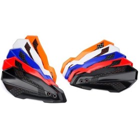 Resim Hightower Dayanıklı Off-road Motorcu Eldivenleri - Turuncu, Honda İçin Koruyucu Havalandırmalı Tutuş 