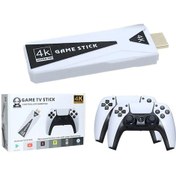 Resim U10 4k 64gb 10.000 Oyun Retro Video Oyunu Konsolu 2.4g Kablosuz Oyun Kolları 