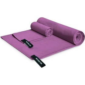 Resim Mor Spor Mikrofiber Hızlı Kuru Cep Havlusu Taşınabilir Ultralight Emici Büyük Havlu Yüzme Havuzu Yüzmek Gym Fitness Yoga Plaj Mor 