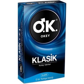 Resim Okey Klasik Prezervatif 10 Adet 