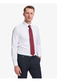 Resim Pierre Cardin Erkek Beyaz Gömlek Desenli 50325354-vr013 