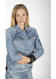 Resim ZOE KARSSEN Kadın Jean Ceket ZOKN5128 Mavi 