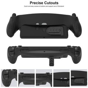Resim Playstation Portal Kolu İçin Jys Tpu Standlı Koruyucu Kılıf Beyaz 