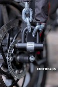 Resim Motobros G-80 Işlenmiş 10mm Motosiklet- Bisiklet Güçlendirilmiş Çelik Zincir Ve Pvc Kilit 1.5 Metre 