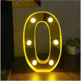 Resim Hediye Ofisi Büyük Boy LED Işıklı 3D Rakam Sayı Doğum Günü Kutlama Organizasyon Işıklı Sayı 