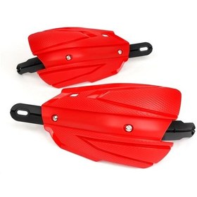 Resim Cloudstore Dayanıklı Off-road Motorcycle Çift Kat Pp El Koruma Kırmızı Rüzgar Ve Düşmeye Karşı 