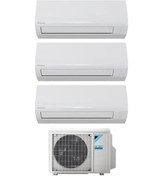 Resim Daikin Sensira 1 + 3 Sistem 5MXM90 12 + 12 + 12 BTU 9.0 Kw R32 Dış Ünite Multi Split Inverter Klima 