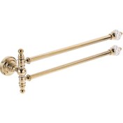 Resim Pure Geometrik Beyaz Altın / Pvd Gold İkili Havluluk Aks-108 Altın 
