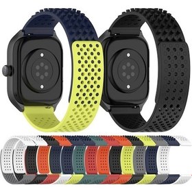 Resim Wondernest Silikon Saat Kordonu Hava Delikli 3d Garmin Forerunner 245 20mm Jw 