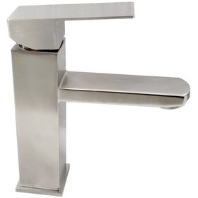 Resim Fleko Cubik Lavabo Bataryası Inox 