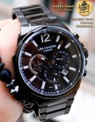 Resim Lee Cooper Full Komple Siyah Kronometreli Takvimli Erkek Kol Saati Lc07067.660 