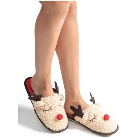 Resim Twigy Diry AA0020 Kadın,Garson Boy Ev Terliği Kahverengi 36/41 Kahverengi 