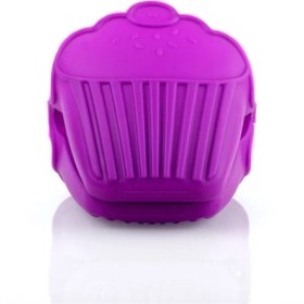 Resim Uygun Cupcake Şekilli Silikon Fırın Eldiveni 
